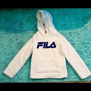 Girls/Boys FILA hoodie💙🤍